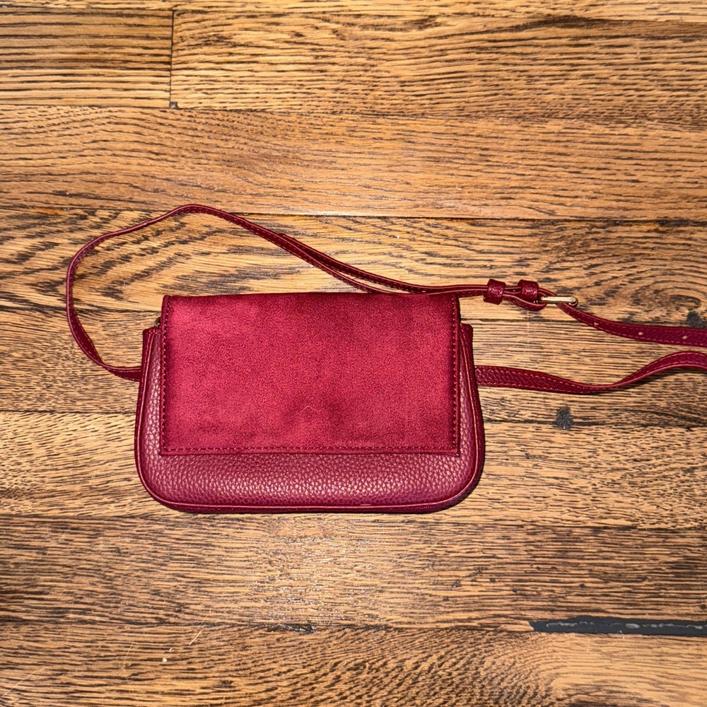 Burgundy Crossbody Bag